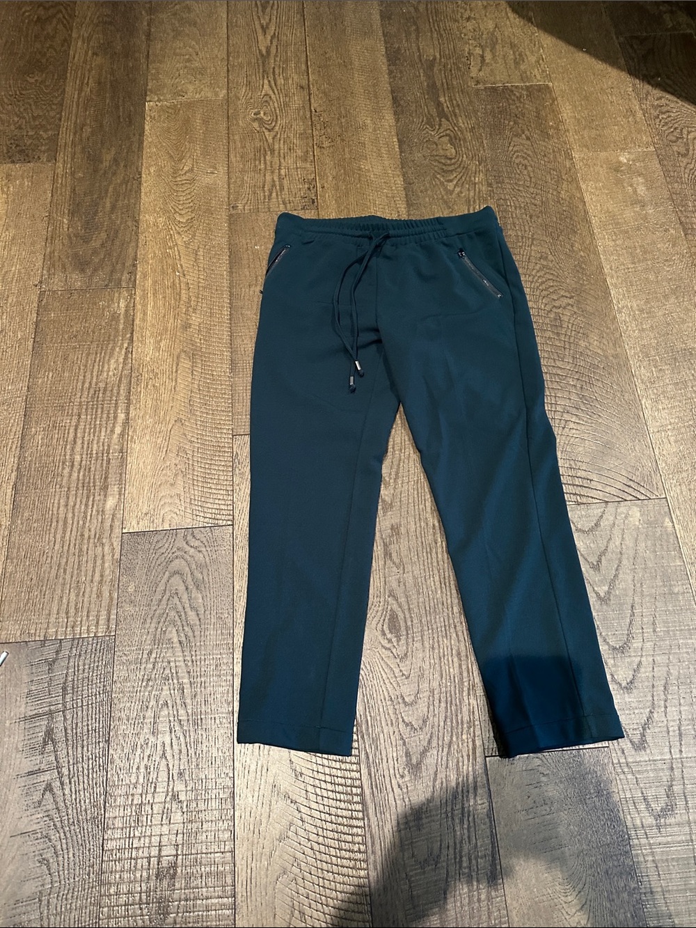 one 5 one Dark Teal Drawstring Joggers